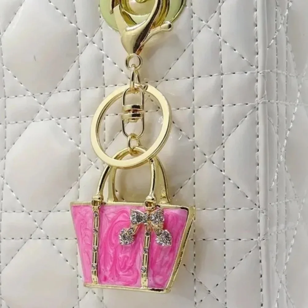 Purse Keychain/Charm in 3 colors